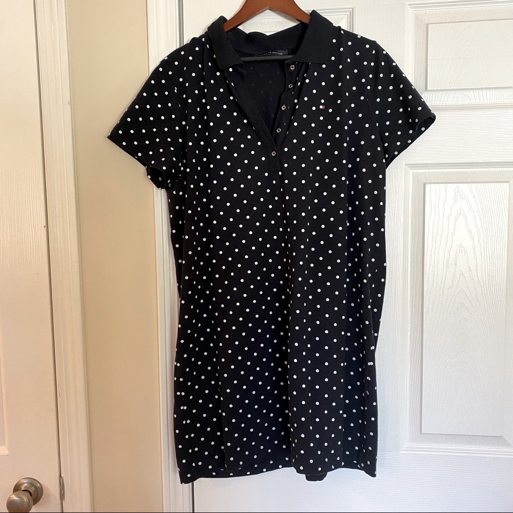 Tommy Hilfiger polo-style shirt dress, women’s 1x